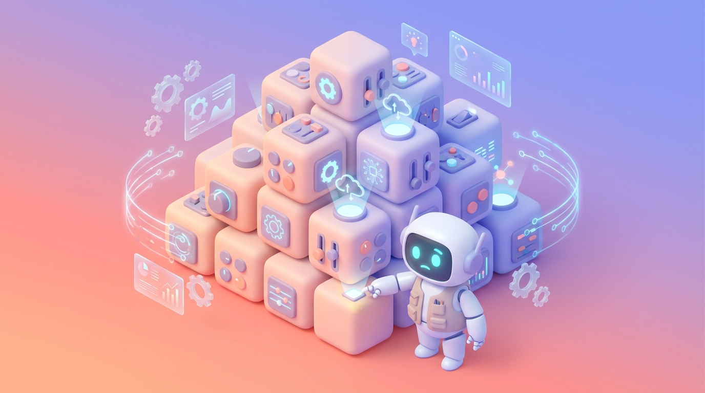 堆疊如山的 SaaS 功能方塊