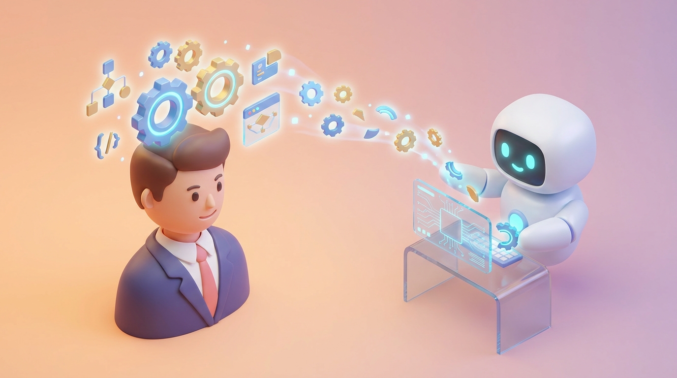 企業主的領域知識被 AI 轉化成系統